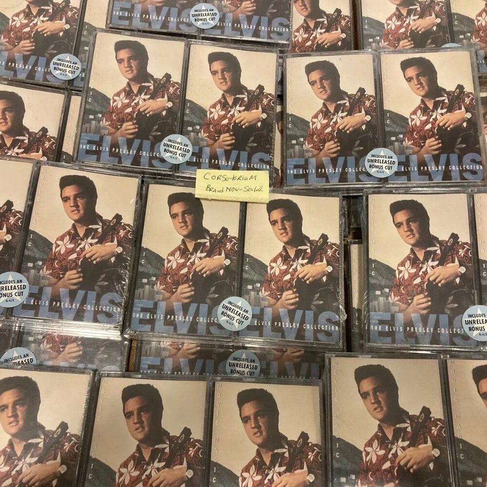 ELVIS PRESLEY Collection-Movie Magic 2 CASSETTES 1997 ROCK Brand NEW & SEALED